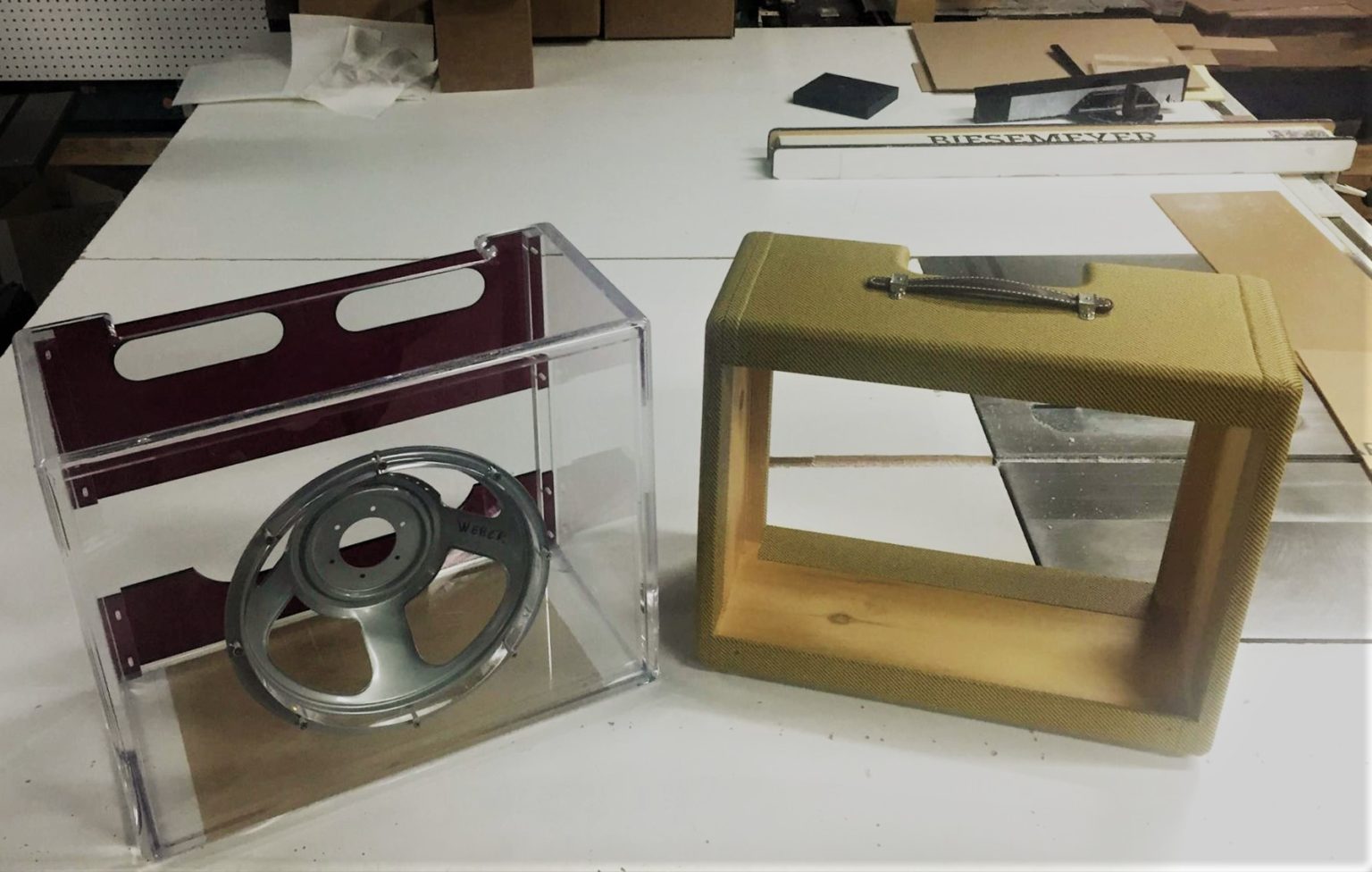 Clear Acrylic Amplifier Colorado Plastics